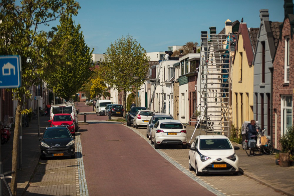 Straatbeeld van Oost